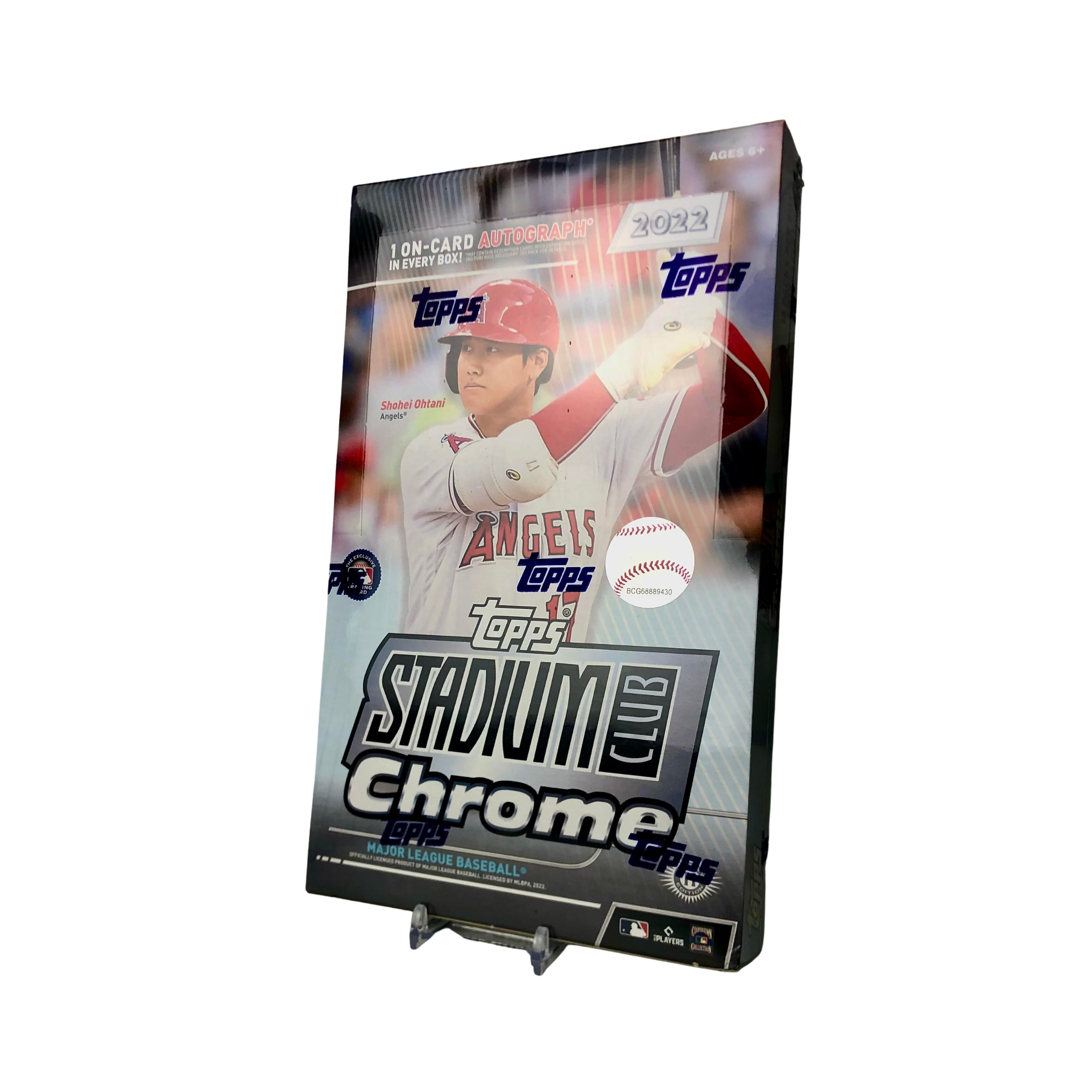 2022 Topps Stadium Club Chrome Baseball Hobby Box